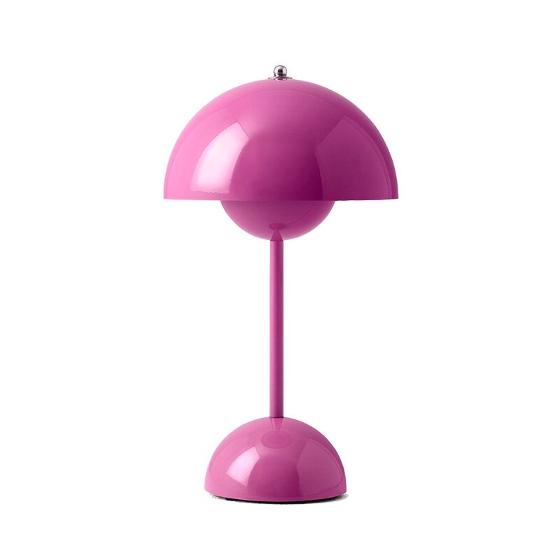 Flowerpot VP9 bordslampa Portable Tangy pink