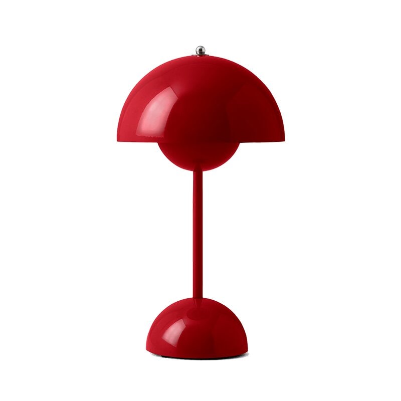 Flowerpot VP9 bordslampa Portable Vermilion Red