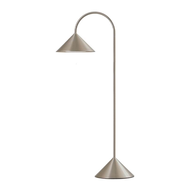 Grasp H72 portabel bordslampa borstad aluminium