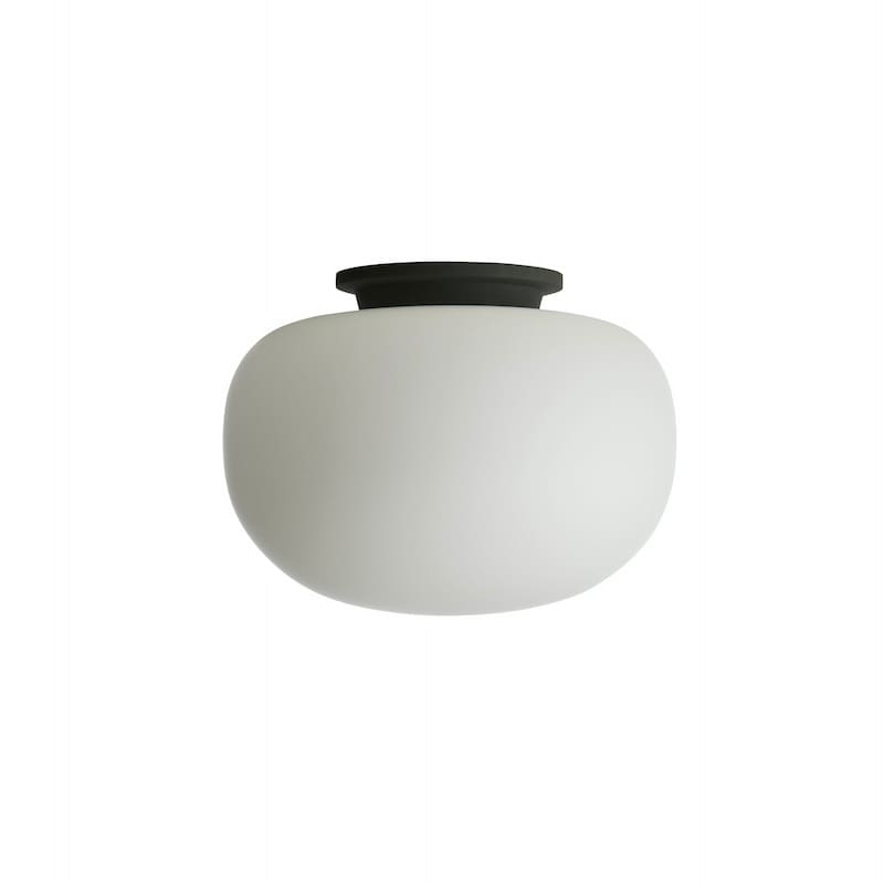 Supernate plafond Ø28 Opal White/Black