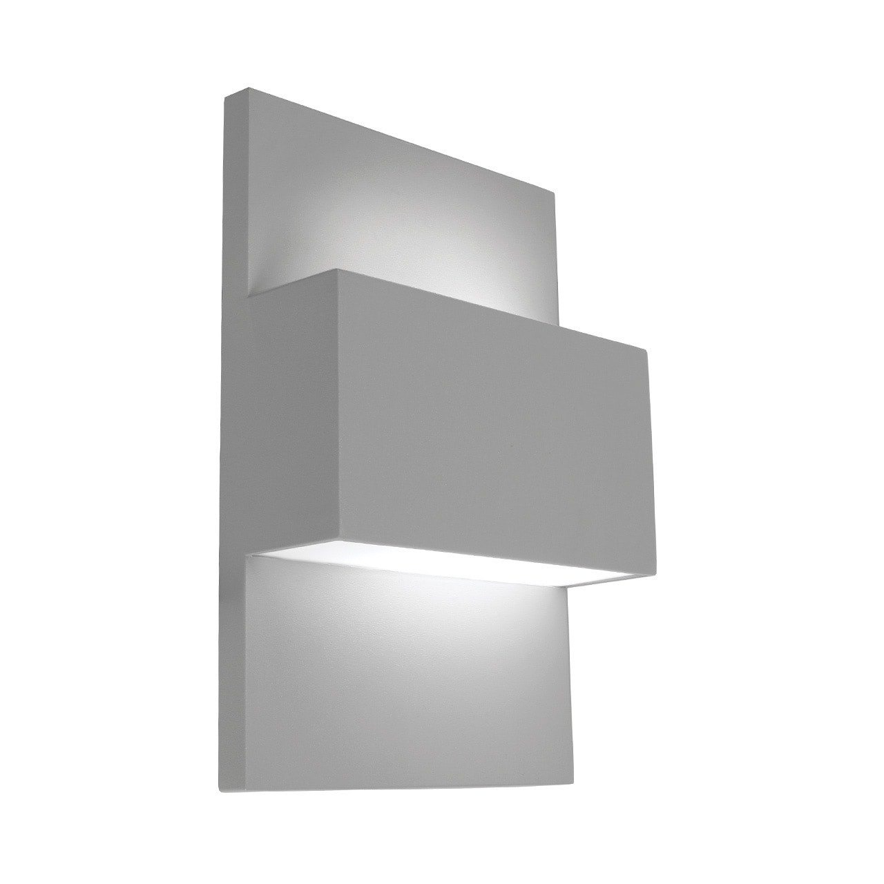 Geneve vägglampa Aluminium