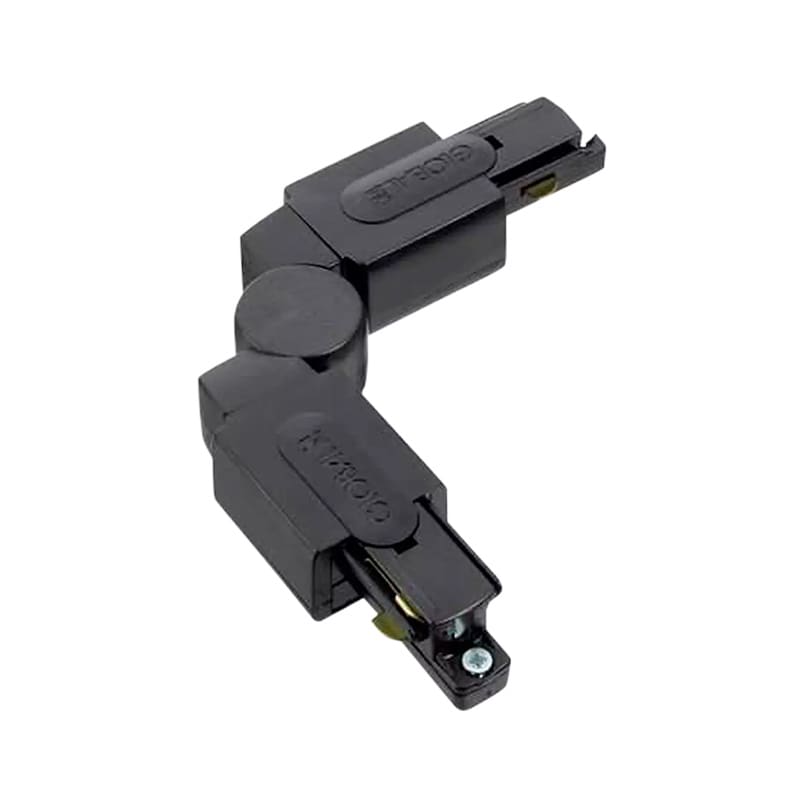 Global Base Adjustable Connector 1-fas svart
