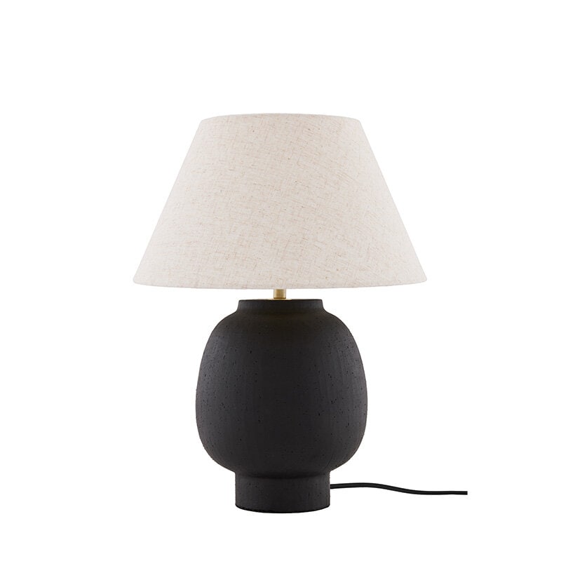 Lorenzo 35 bordslampa svart