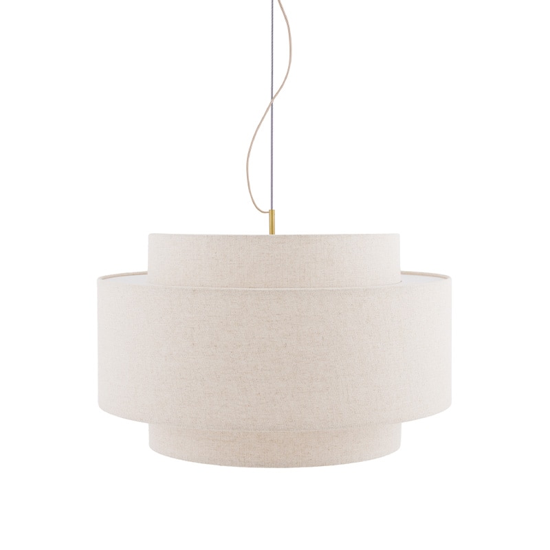 Noah 70 taklampa beige