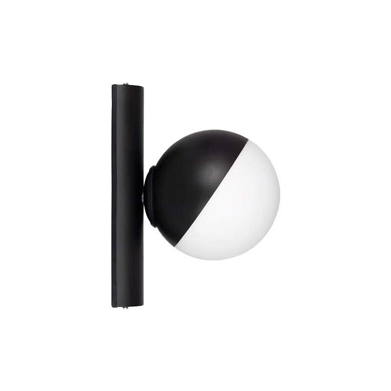 Contur 15 vägglampa badrumsbelysning svart/vit IP44