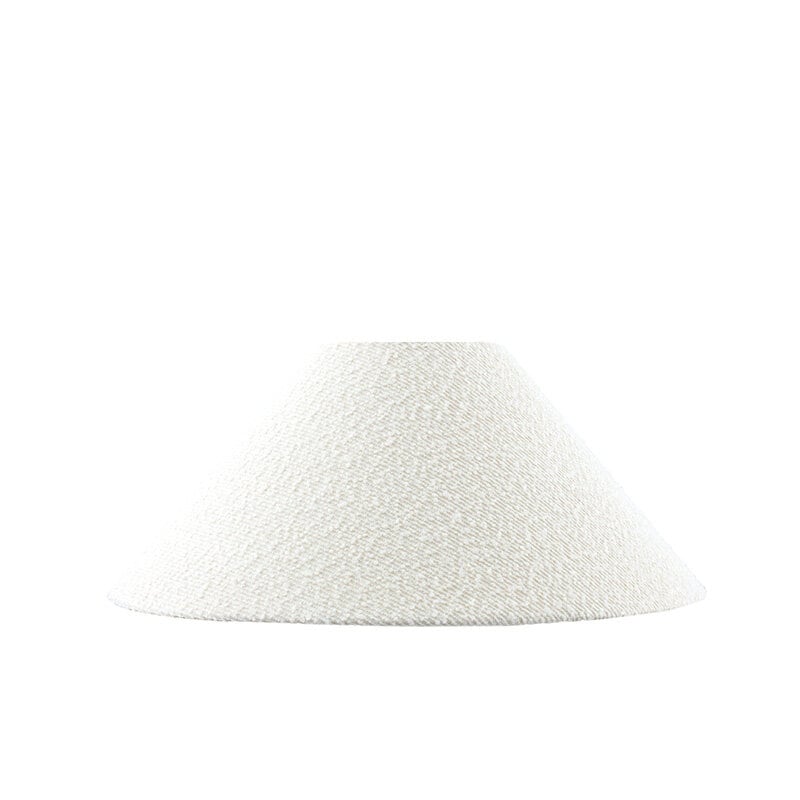 Iris Bouclé 45 lampskärm cremevit