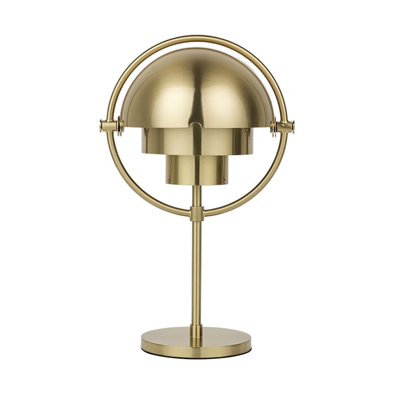 Multi-Lite portabel bordslampa brass