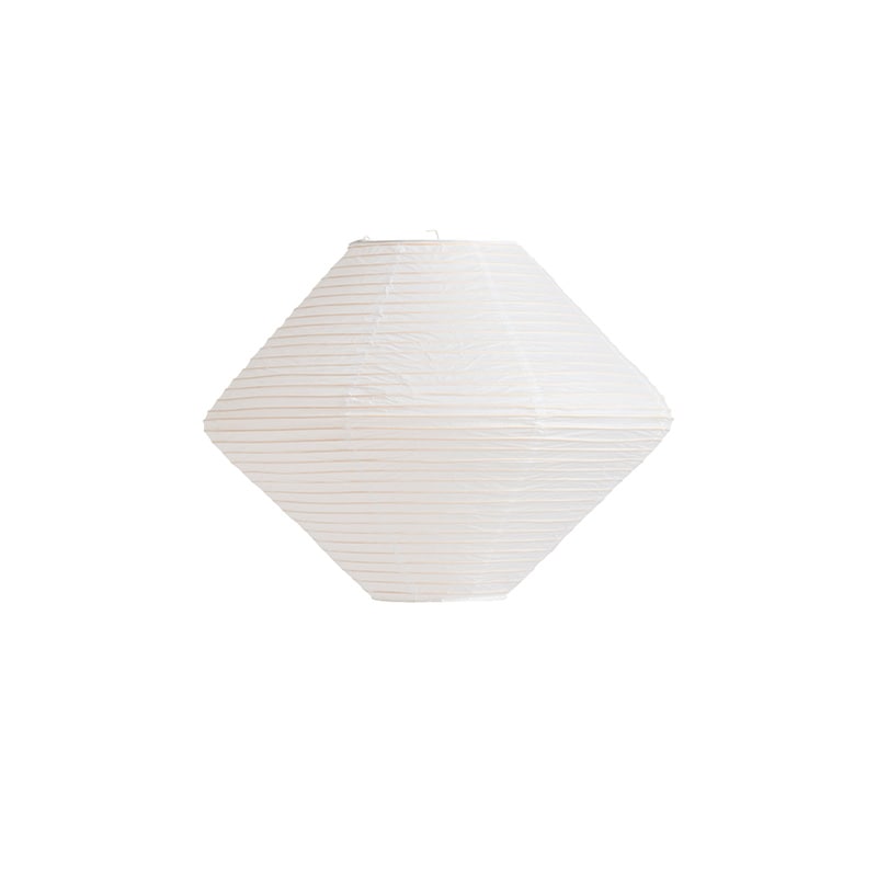 Rice paper shade Diamond lampskärm Ø50 vit