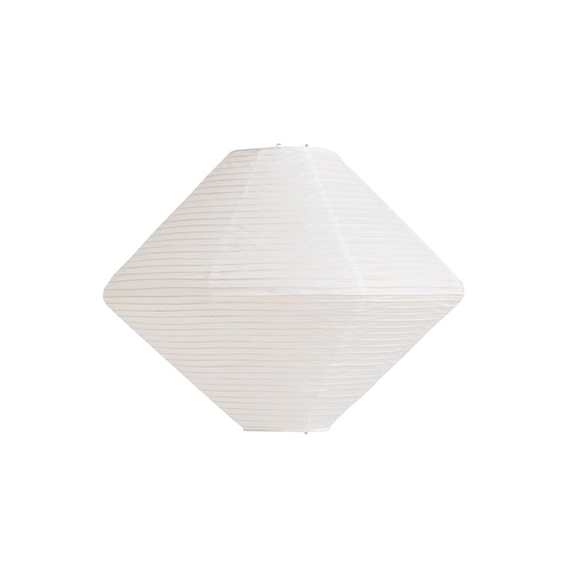 Rice paper shade Diamond lampskärm Ø60 vit