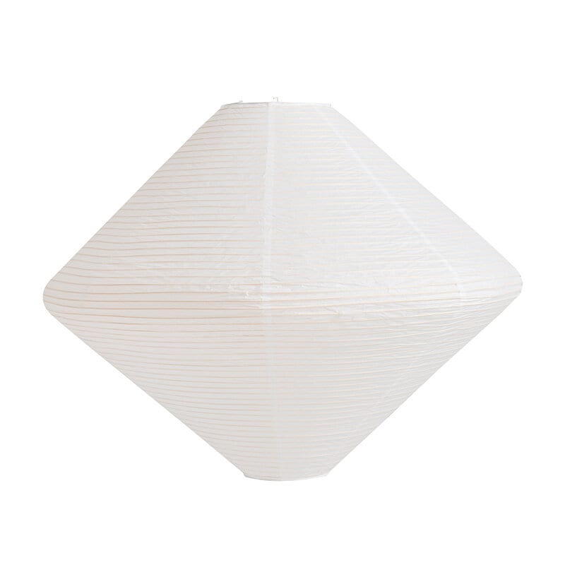 Rice paper shade Diamond lampskärm Ø80 vit