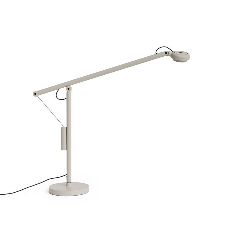 Fifty-fifty bordslampa ash grey