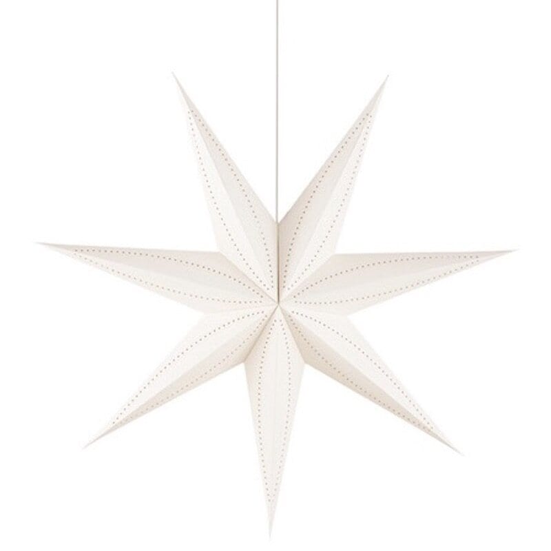 Henriette Ø75 stjärna vit