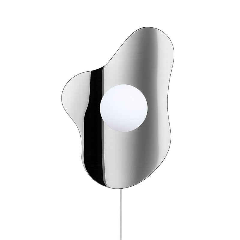 Illusion 60 vägglampa/plafond krom