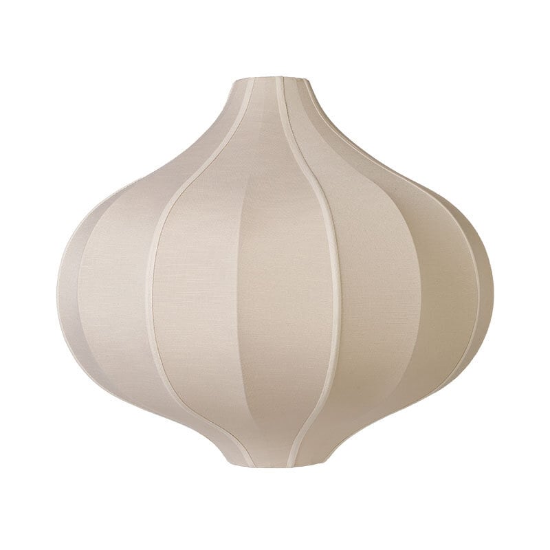 Indochina Onion L lampskärm sand whit sand ribbon