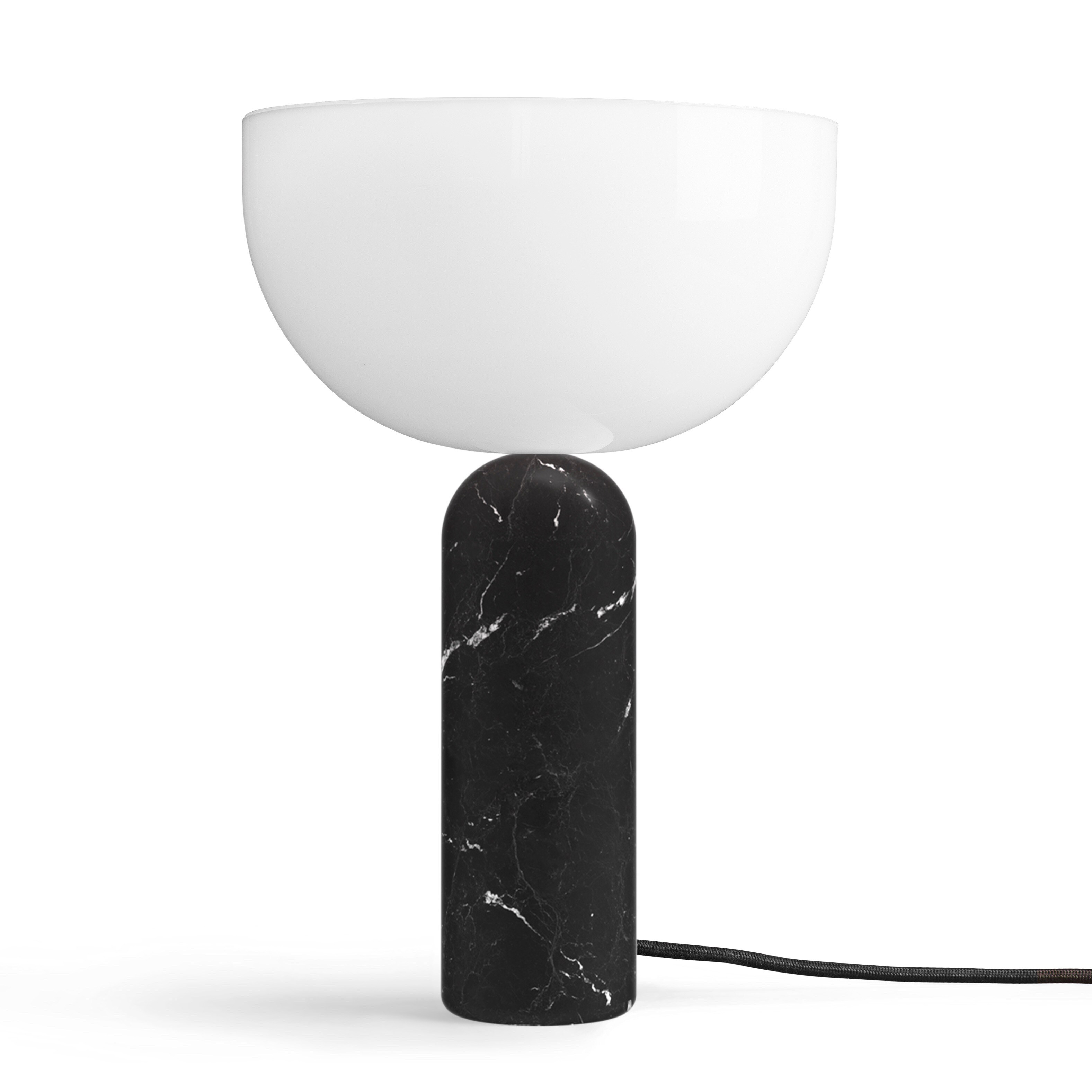 Kizu large bordslampa svart marmor 