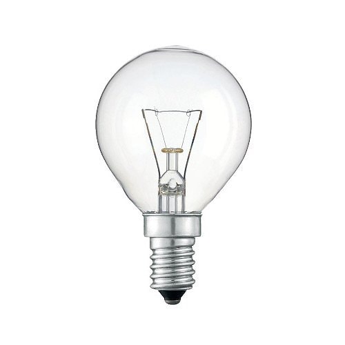 Glödlampa Klot E14 15W klar