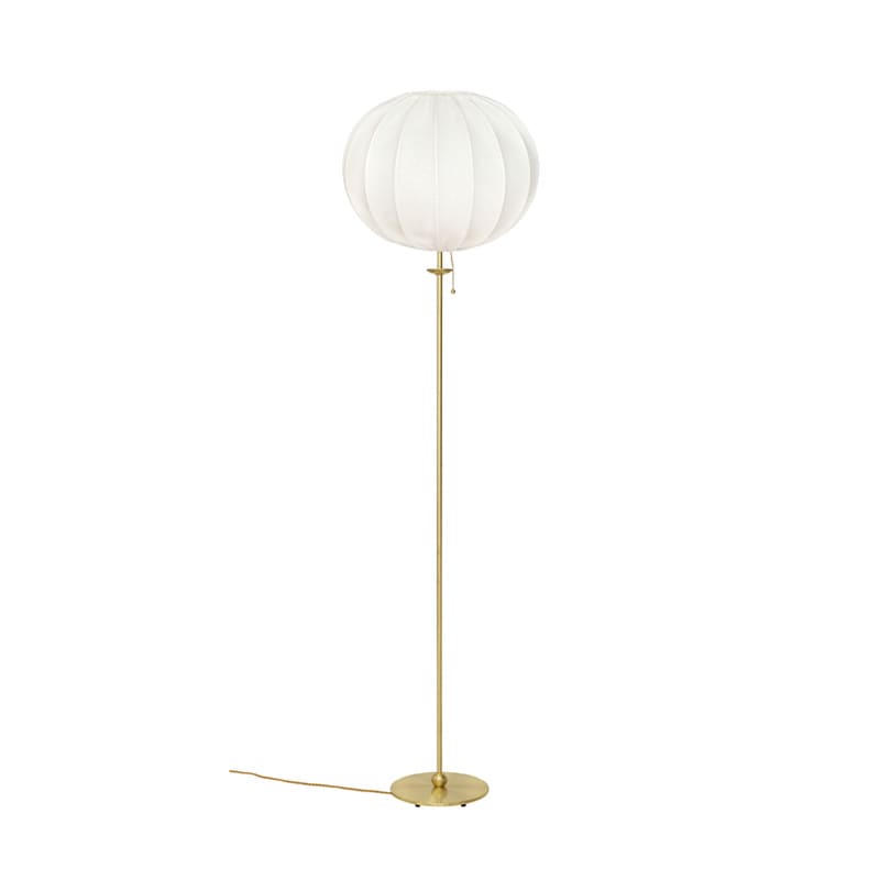 Uno classic golvlampa slipad mässing