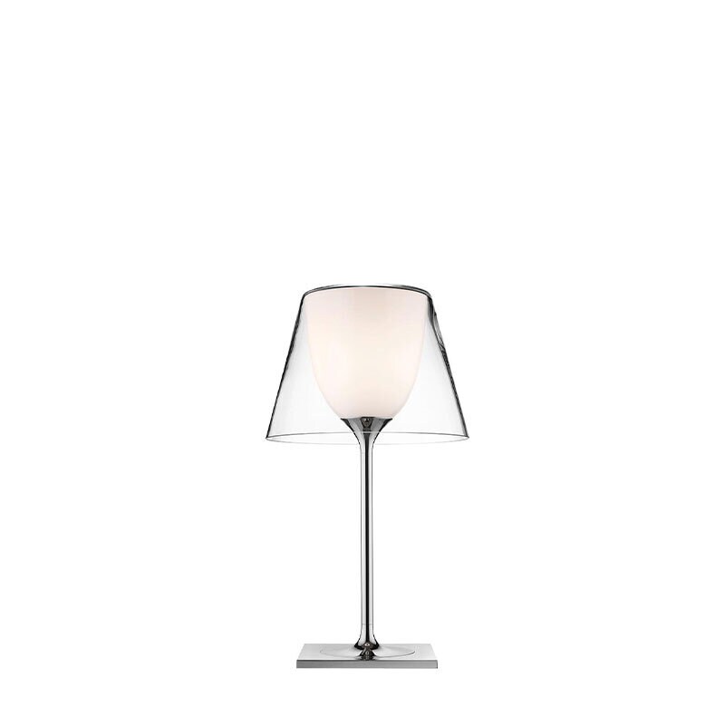 Ktribe T1 glas bordslampa transparent