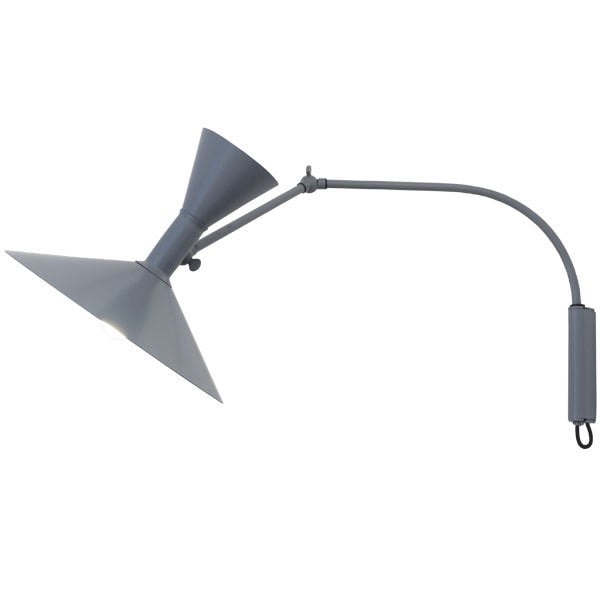 Lampe de Marseille mini vägglampa grå