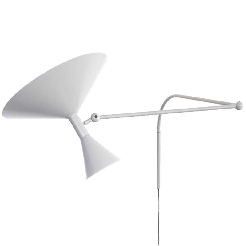 Lampe de Marseille vägglampa vit