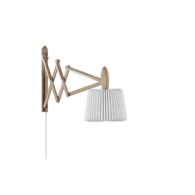 Le Klint 223-120 Sax vägglampa papper vit/ljus ek