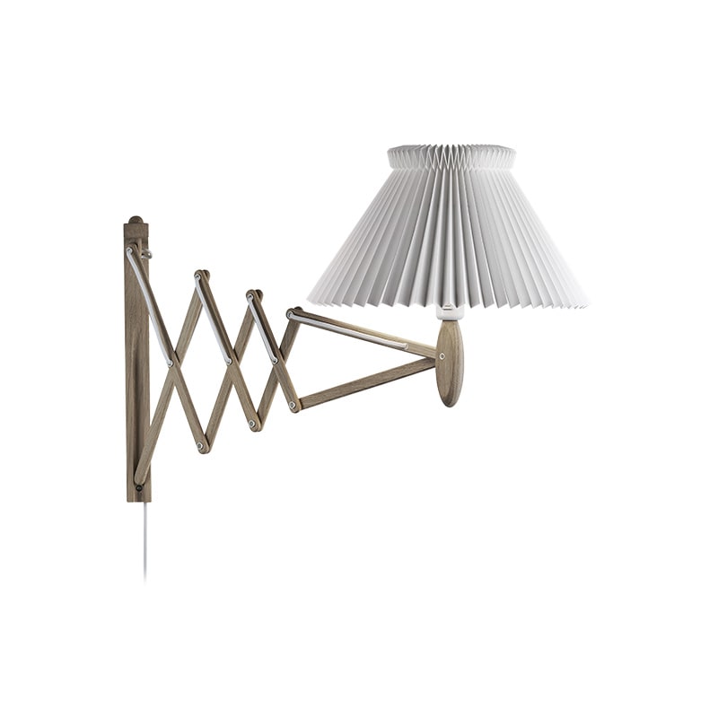Le Klint 234-1 Sax vägglampa papper vit/ljus ek