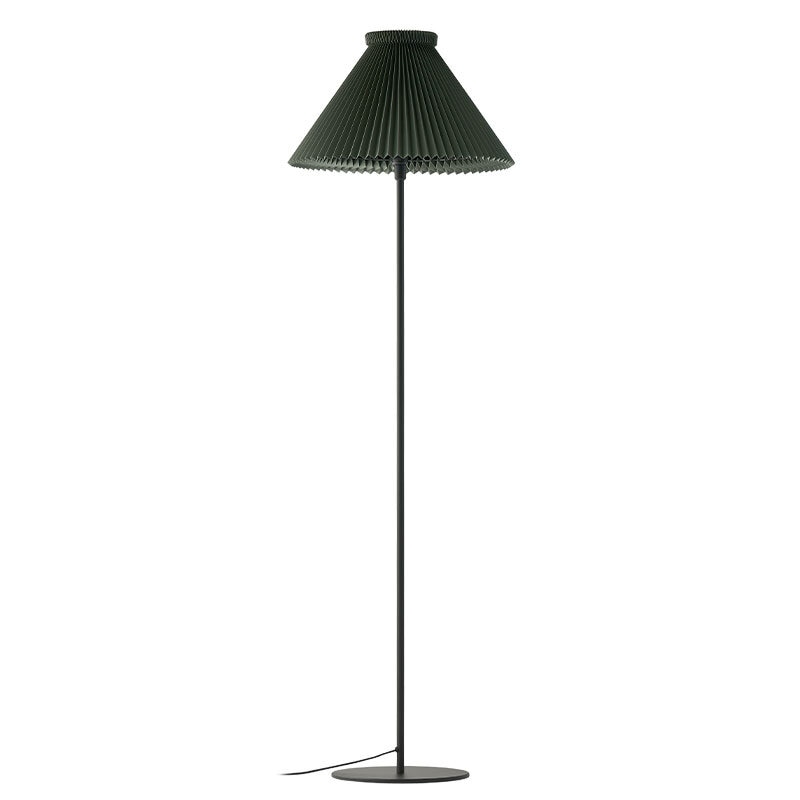 Le Klint 334H golvlampa svart/moss green