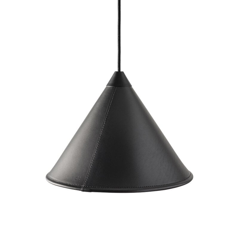 Leather Cone Namibia Ø35 taklampa black