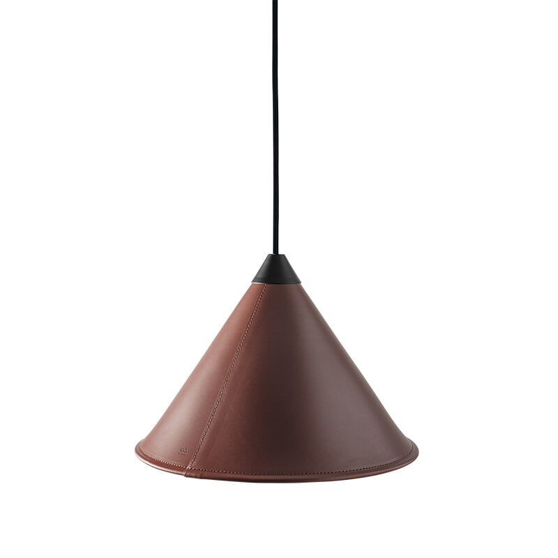 Leather Cone Namibia Ø25 taklampa oak