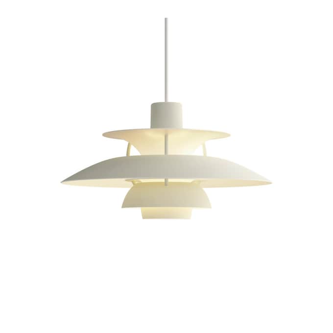 PH 5 Mini taklampa Monochrome Pale Pewter