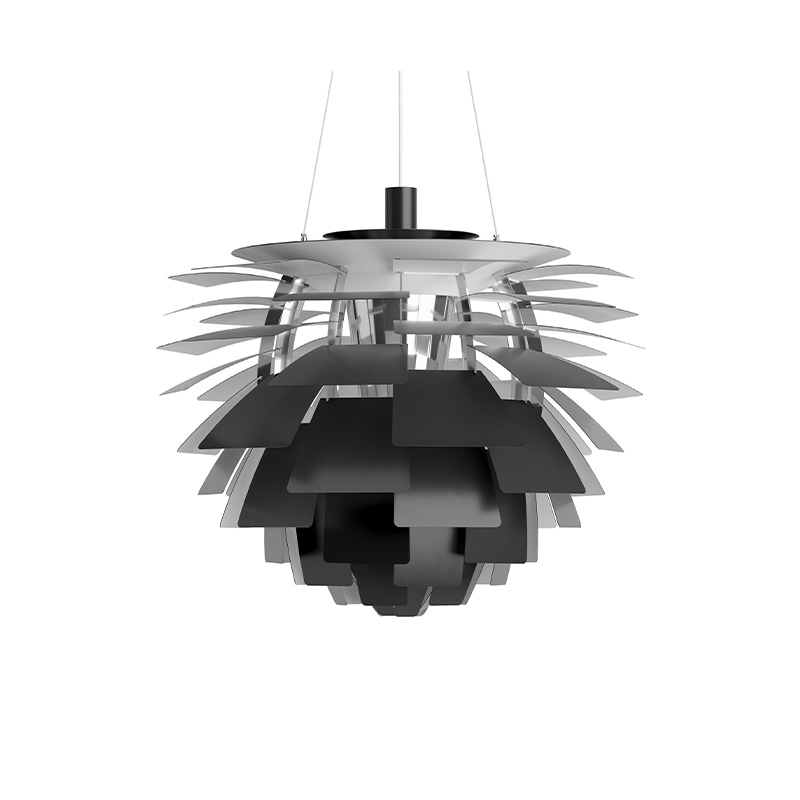 PH Artichoke Ø600 taklampa svart V4