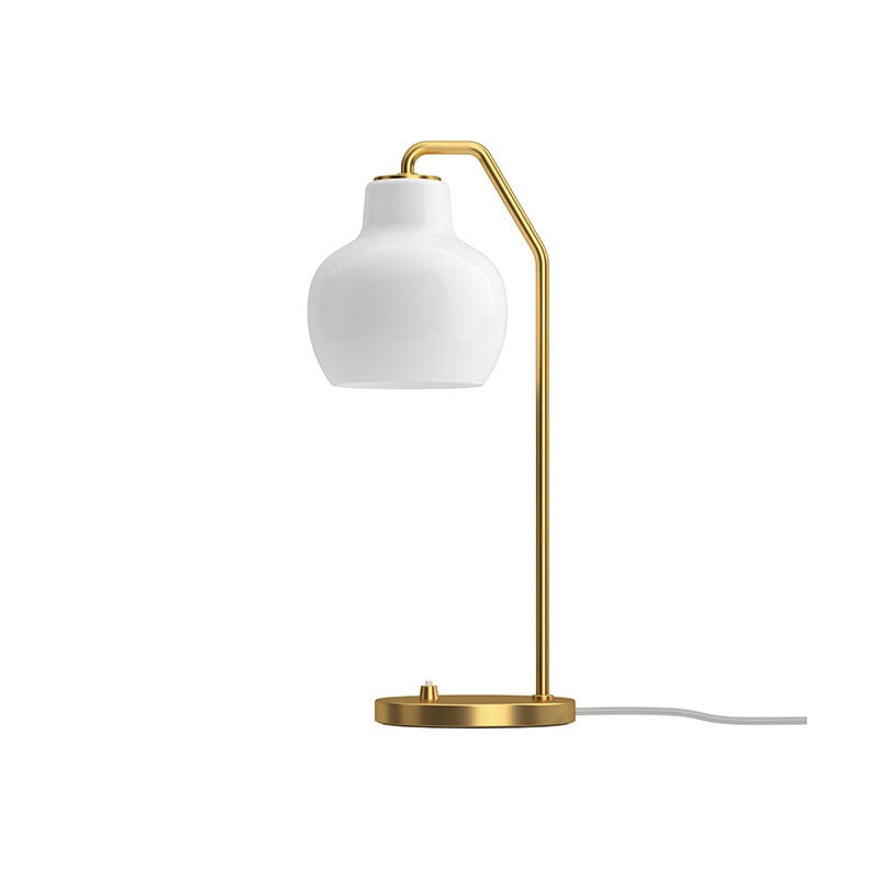 VL Ring Crown bordslampa opalglas/mässing