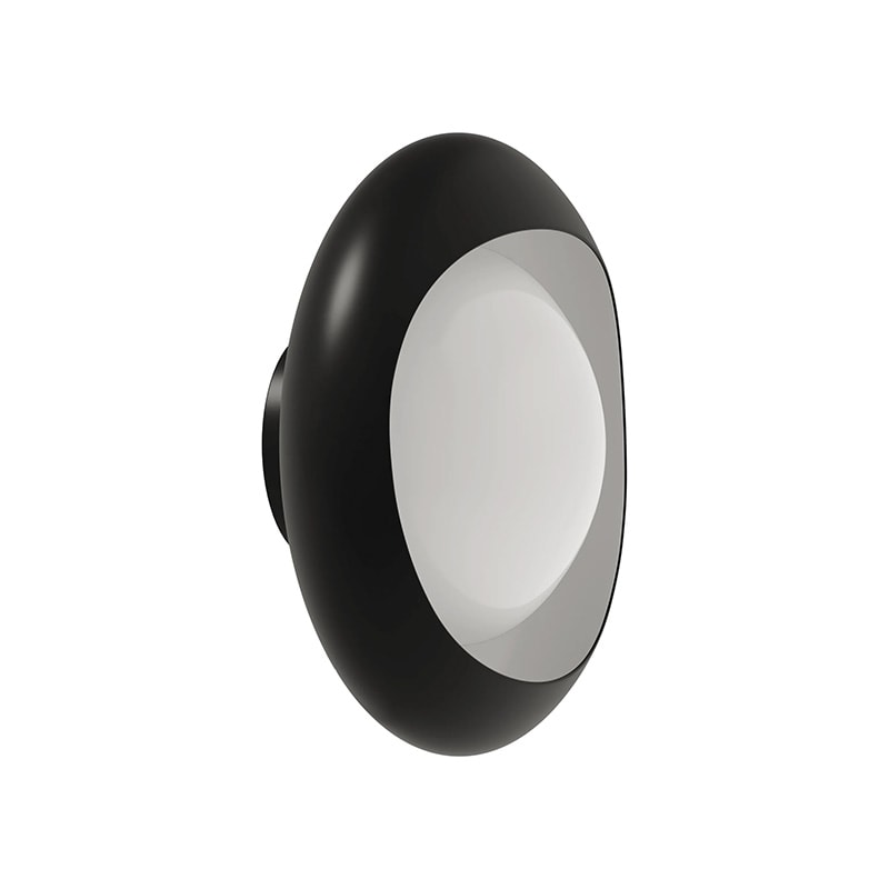 Cornea 220 vägglampa svart