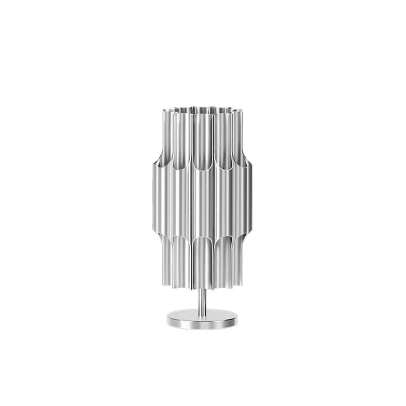 Pan 190 bordslampa aluminium