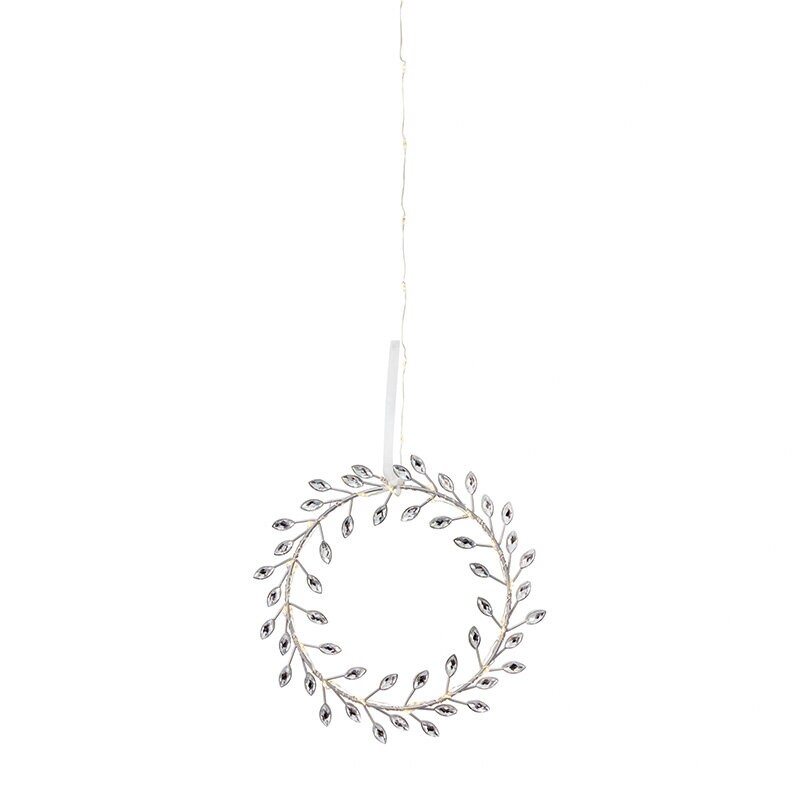 Aria pendel juldekoration silver