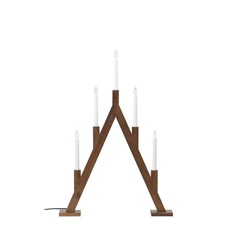 Bjurfors 5l ljusstake mörkbrun