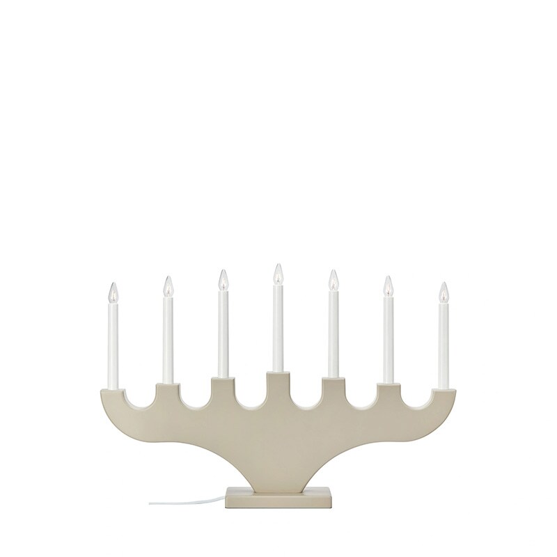 Spira ljusstake 7l greige