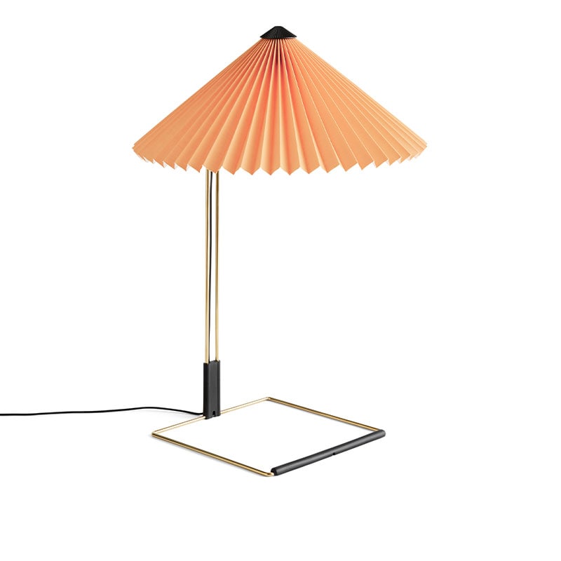 Matin 380 bordslampa peach/brass