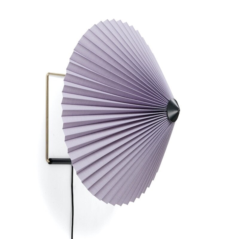 Matin 380 vägglampa lavender/brass