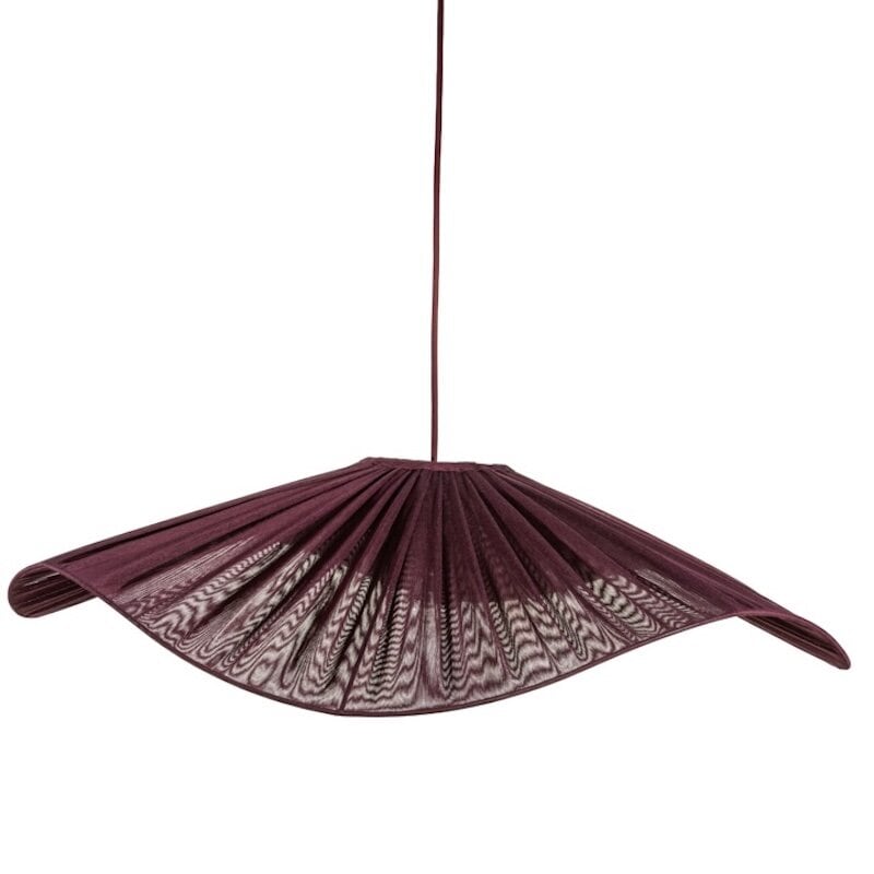 Monstera Ø78 lampskärm nivi plommon