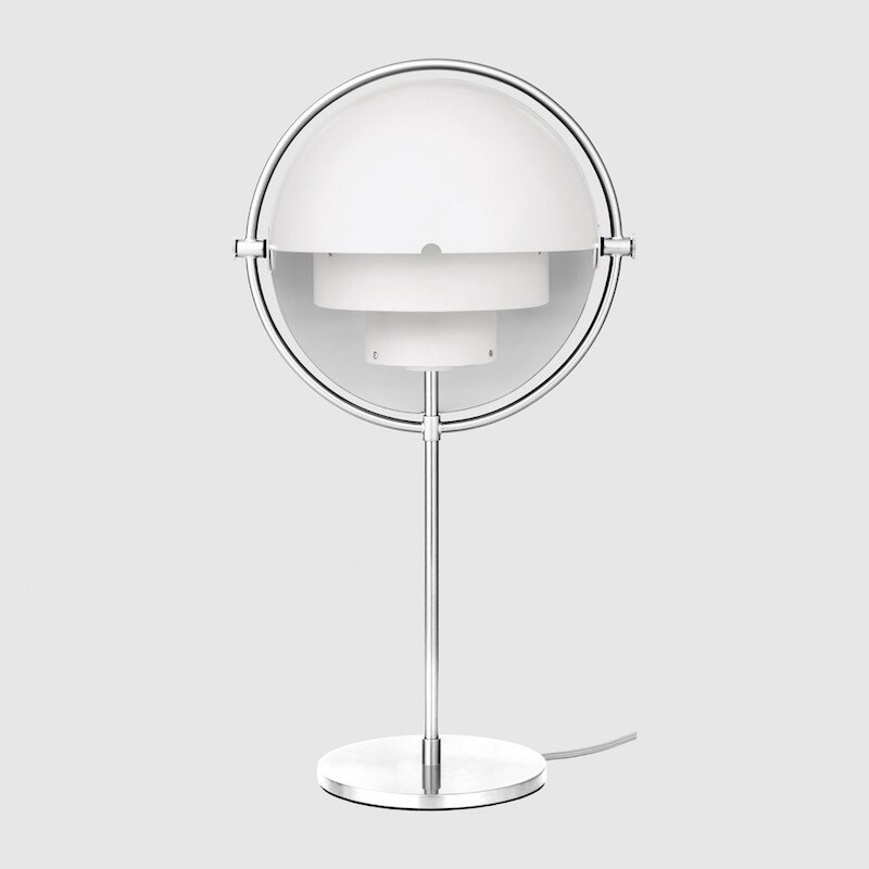 Multi-Lite bordslampa white/chrome