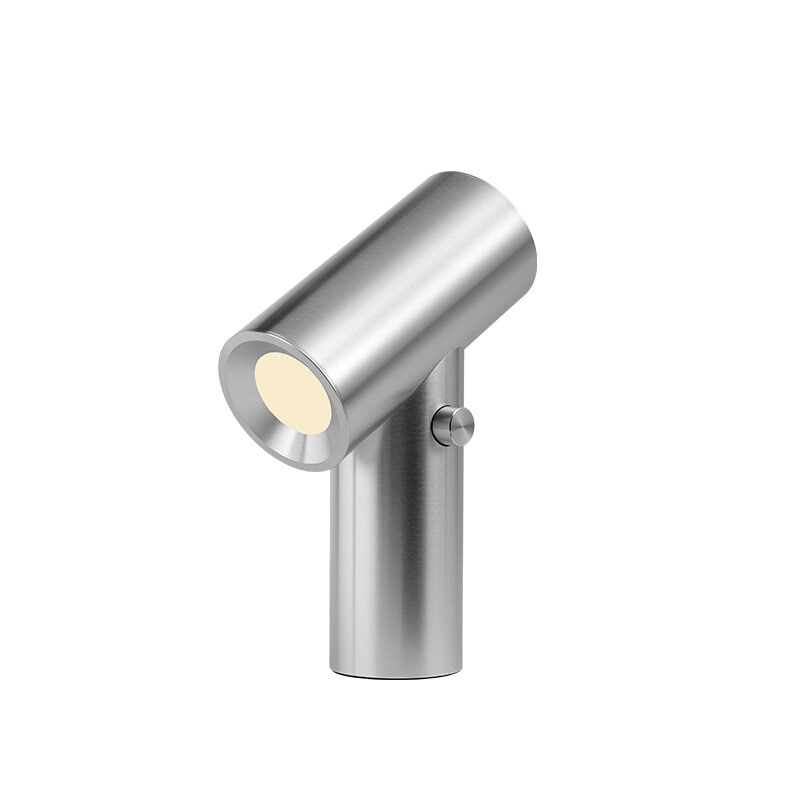 Beam portabel bordslampa polished aluminum