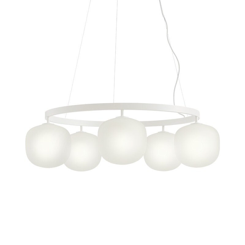 Rime chandelier taklampa white