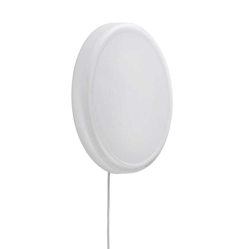 Looped Plafond/Vägglampa m dimmer och brytare vit