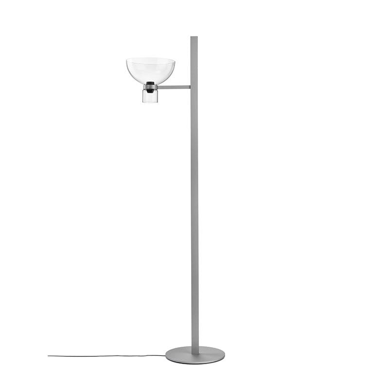 Nocturne 1 bowl golvlampa silver