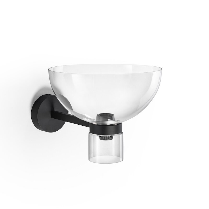 Nocturne bowl vägglampa svart