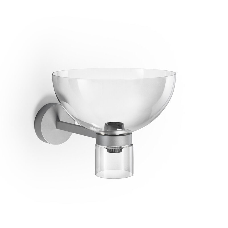 Nocturne bowl vägglampa silver