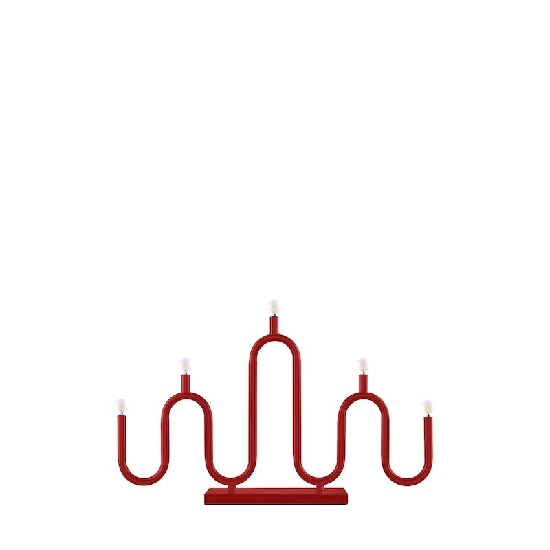 Noel 5 Julbelysning röd