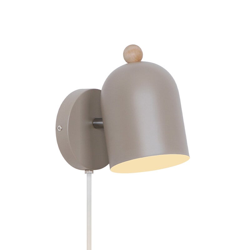 Gaston vägglampa ljusbrun