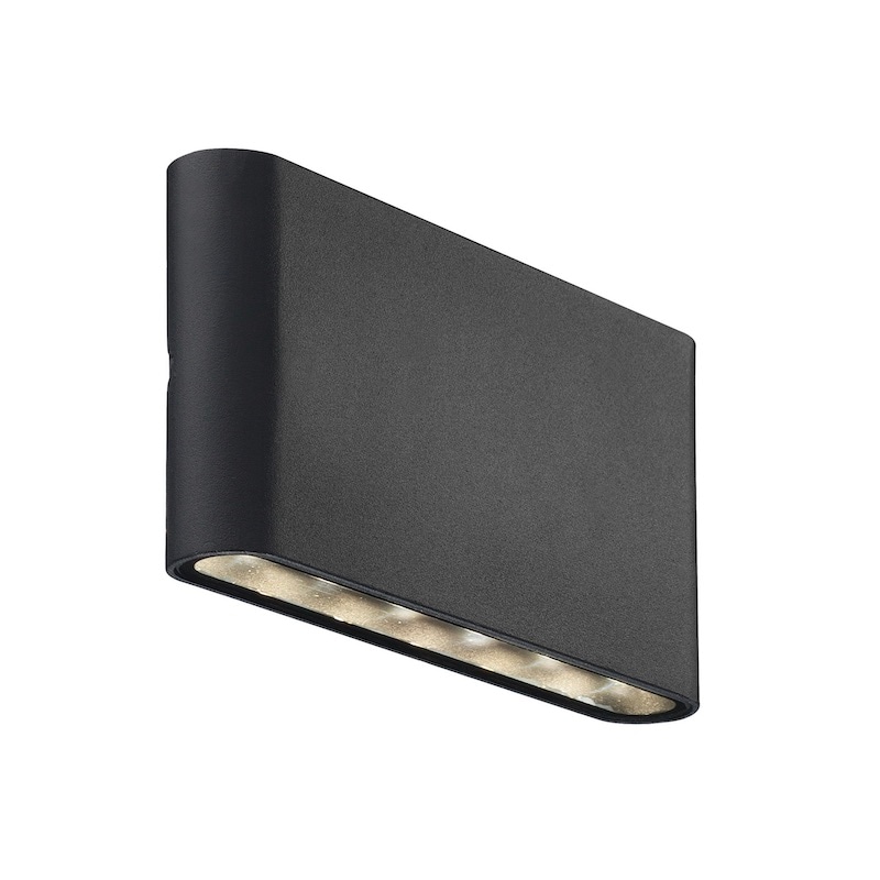 Kinver vägglampa svart